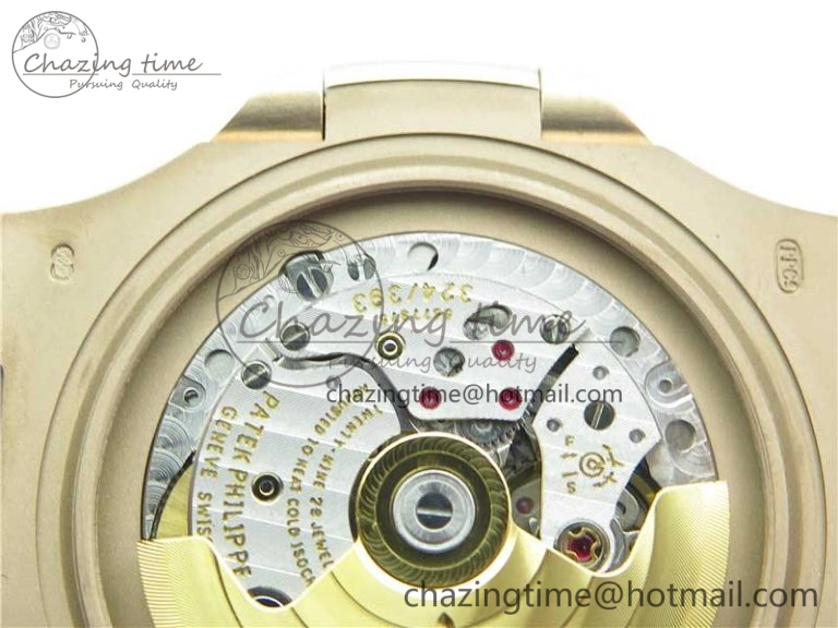 NewStyle Nautilus 5711 1R PPF 1:1 Best Edition Brown Textured Dial on RG Bracelet 324CS (Free box) 8962