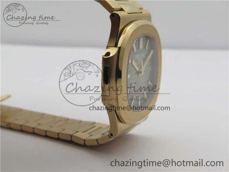 NewStyle Nautilus 5711 1R PPF 1:1 Best Edition Brown Textured Dial on RG Bracelet 324CS (Free box) 8962