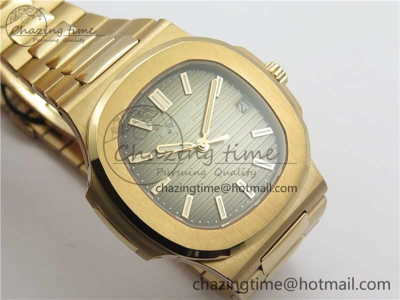 NewStyle Nautilus 5711 1R PPF 1:1 Best Edition Brown Textured Dial on RG Bracelet 324CS (Free box) 8962