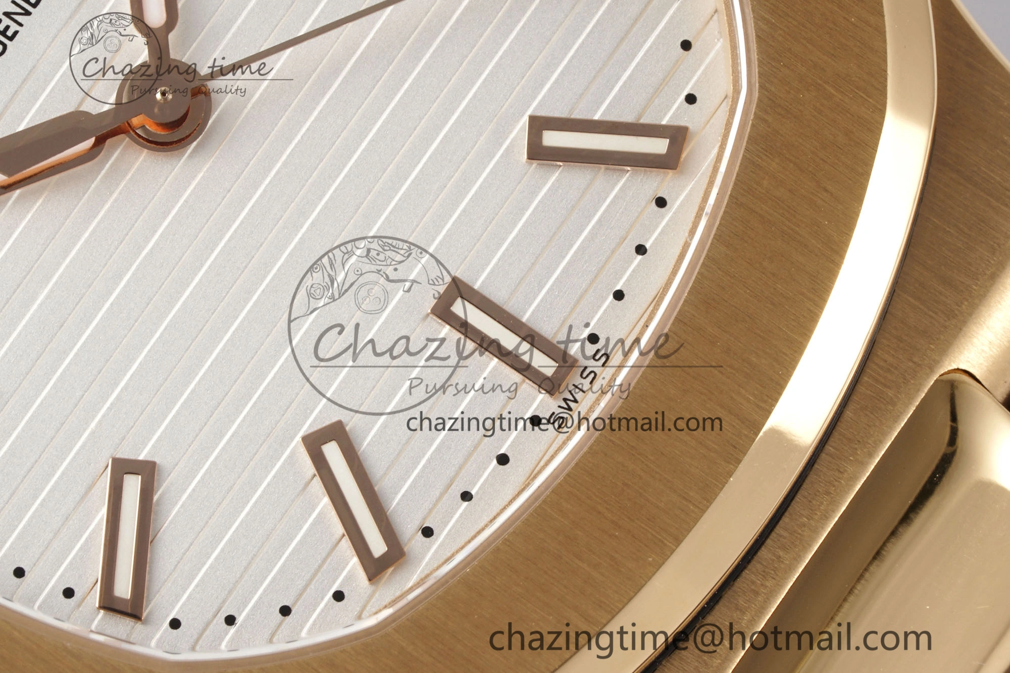 SunProtective Nautilus 5711 1R PPF 1:1 Best Edition White Textured Dial on Brown Rubber Strap 324CS V 8805