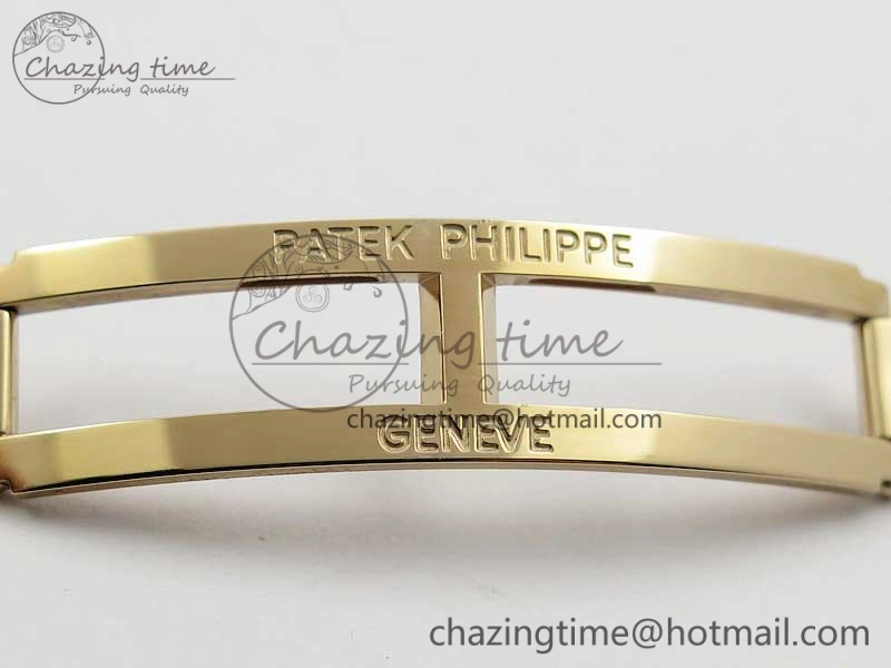 Nautilus 5711 1R PPF 1:1 Best Edition White Textured Dial on RG Bracelet 324CS (Free box) WellDesigned 8956