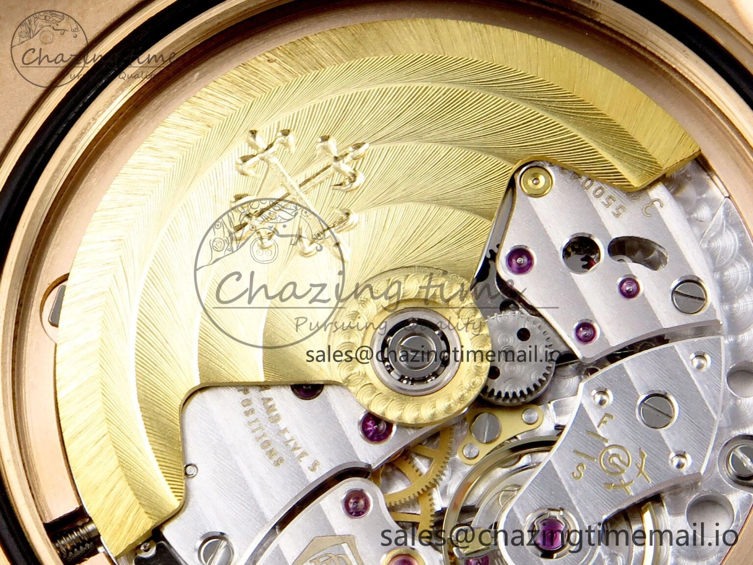 Nautilus 5711 1R RG 3KF 1:1 Best Edition Brown Textured Dial on Brown Leather Strap A324 Super Clone V WeatherProof 8704