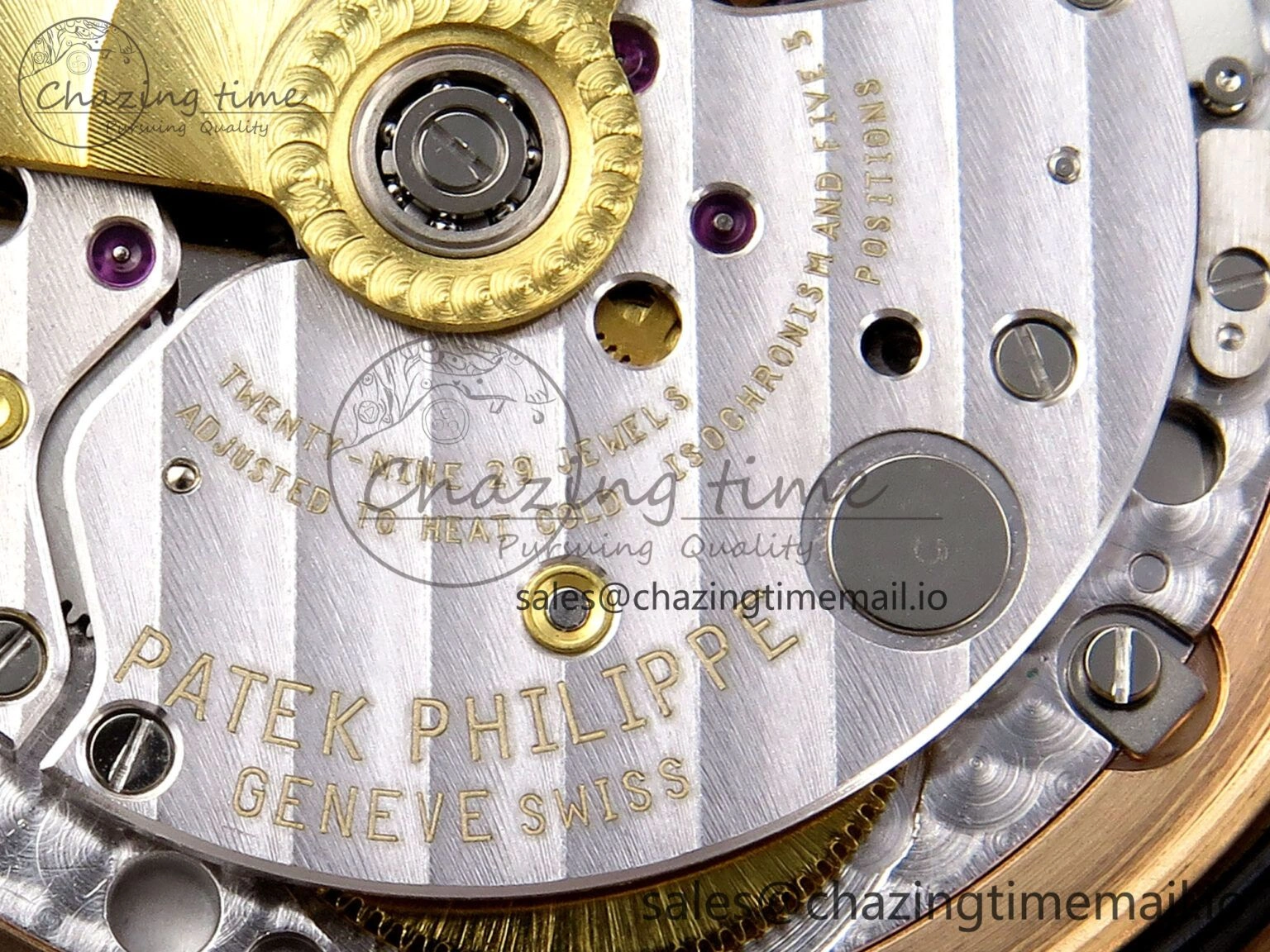 Nautilus 5711 1R RG 3KF 1:1 Best Edition Brown Textured Dial on Brown Leather Strap A324 Super Clone V WeatherProof 8704