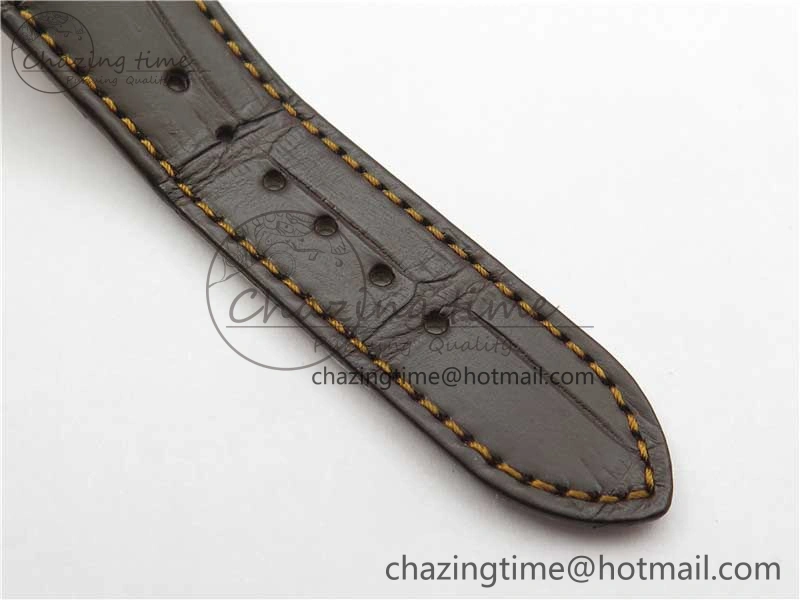 Nautilus 5711 1R RG 3KF 1:1 Best Edition Brown Textured Dial on Brown Leather Strap A324 Super Clone V Popular 8880