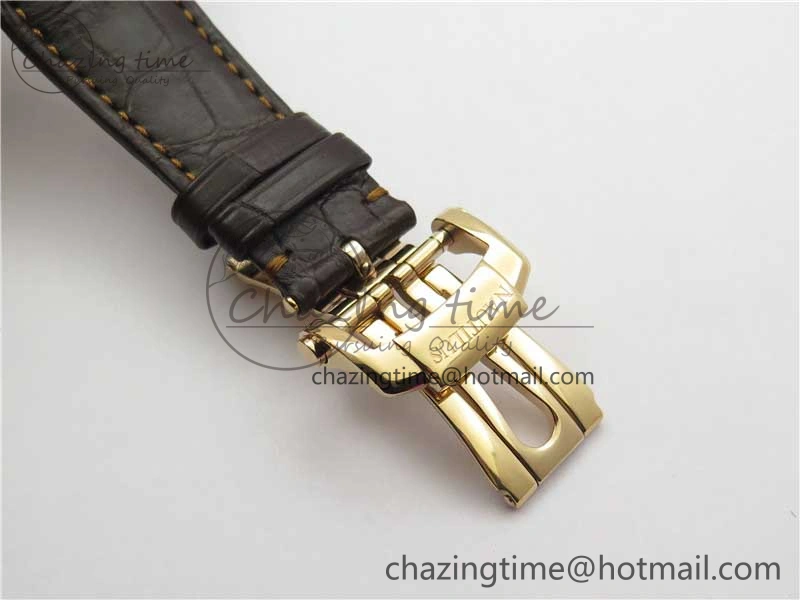Nautilus 5711 1R RG 3KF 1:1 Best Edition Brown Textured Dial on Brown Leather Strap A324 Super Clone V Popular 8880
