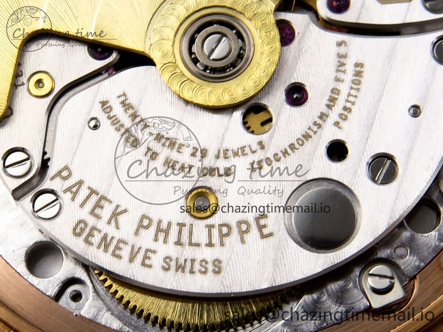 Nautilus 5711 1R RG 3KF 1:1 Best Edition Brown Textured Dial on RG Bracelet A324 Super Clone V Refined 8710