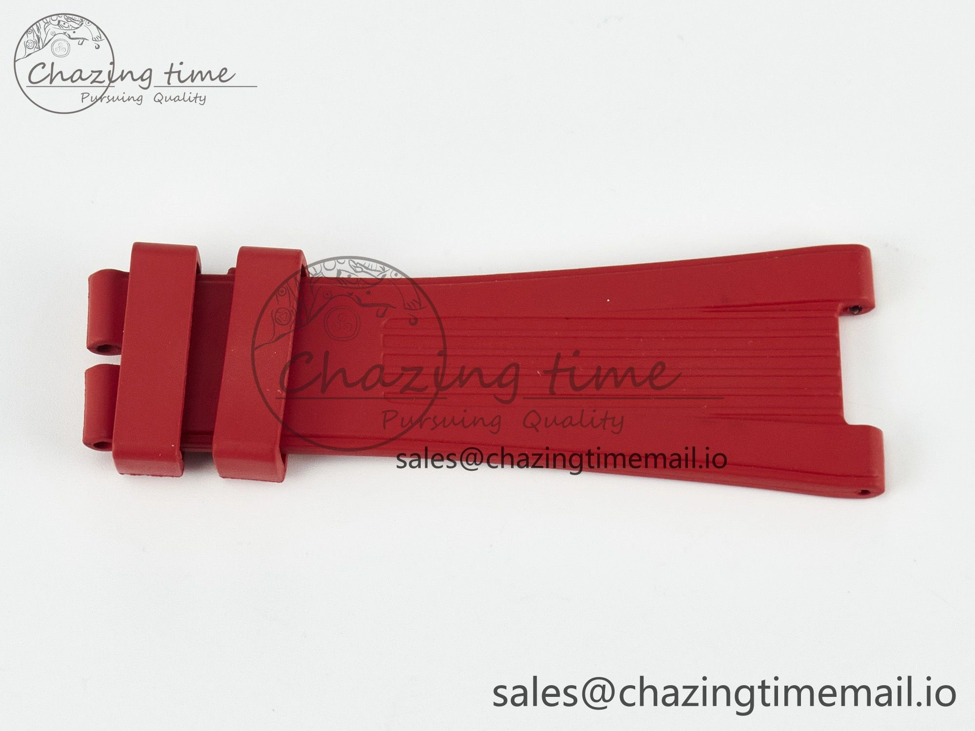 Nautilus 5712 Best Edition Red Rubber Strap (Fits the Gen size) QuickDry 8668