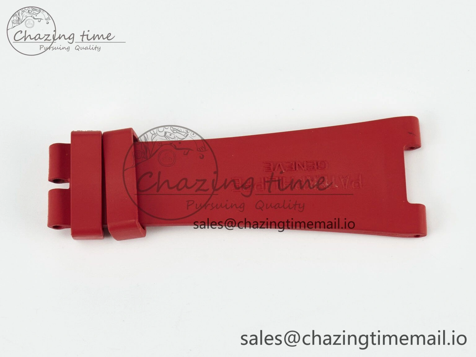 Nautilus 5712 Best Edition Red Rubber Strap (Fits the Gen size) QuickDry 8668