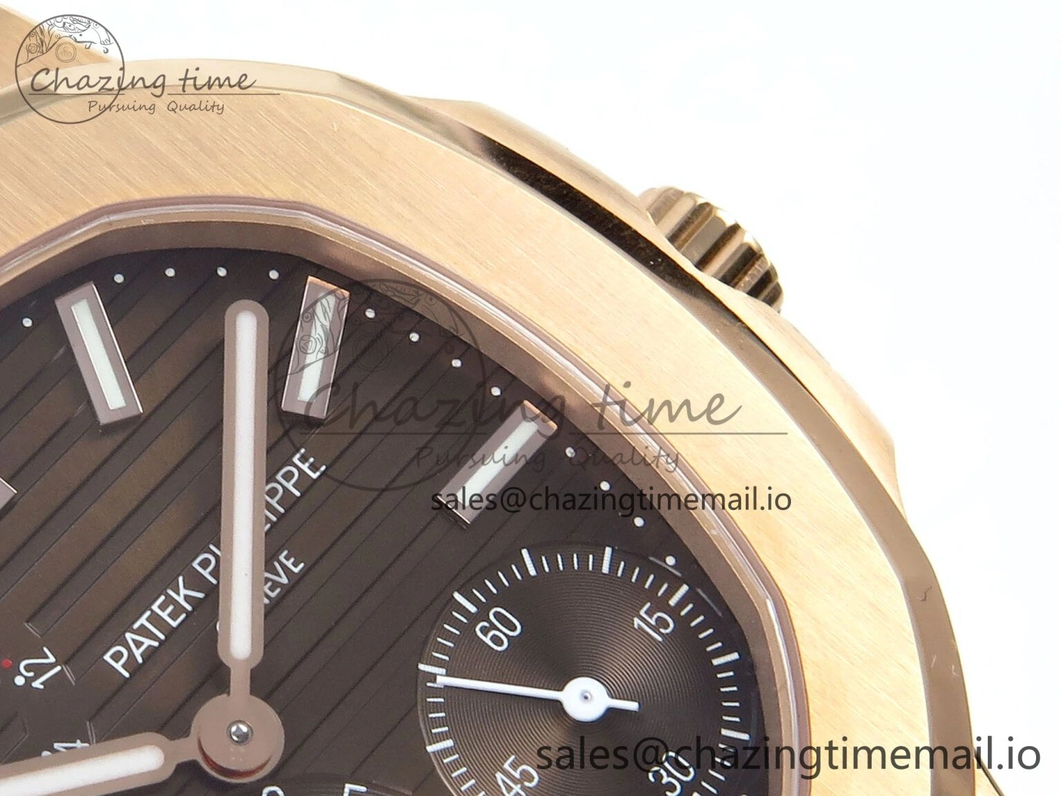 Supportive Nautilus 5712 RG OMEF 1:1 Best Edition Brown Dial on RG Bracelet A240 Super Clone 8666
