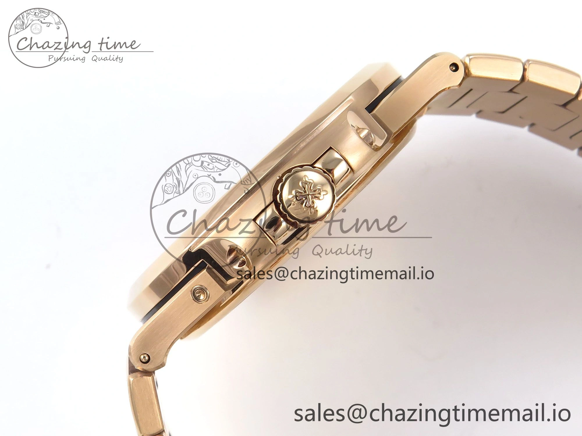 Supportive Nautilus 5712 RG OMEF 1:1 Best Edition Brown Dial on RG Bracelet A240 Super Clone 8666