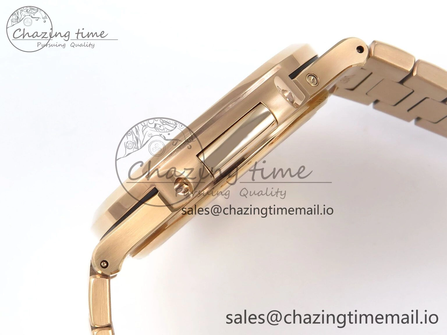 Supportive Nautilus 5712 RG OMEF 1:1 Best Edition Brown Dial on RG Bracelet A240 Super Clone 8666