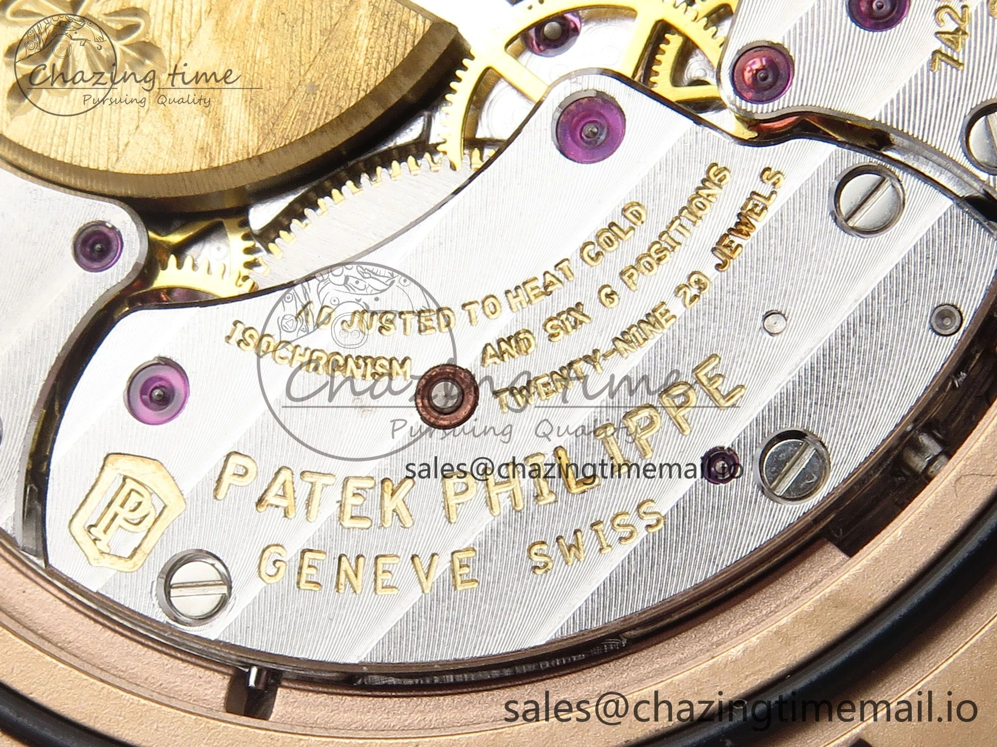 Supportive Nautilus 5712 RG OMEF 1:1 Best Edition Brown Dial on RG Bracelet A240 Super Clone 8666
