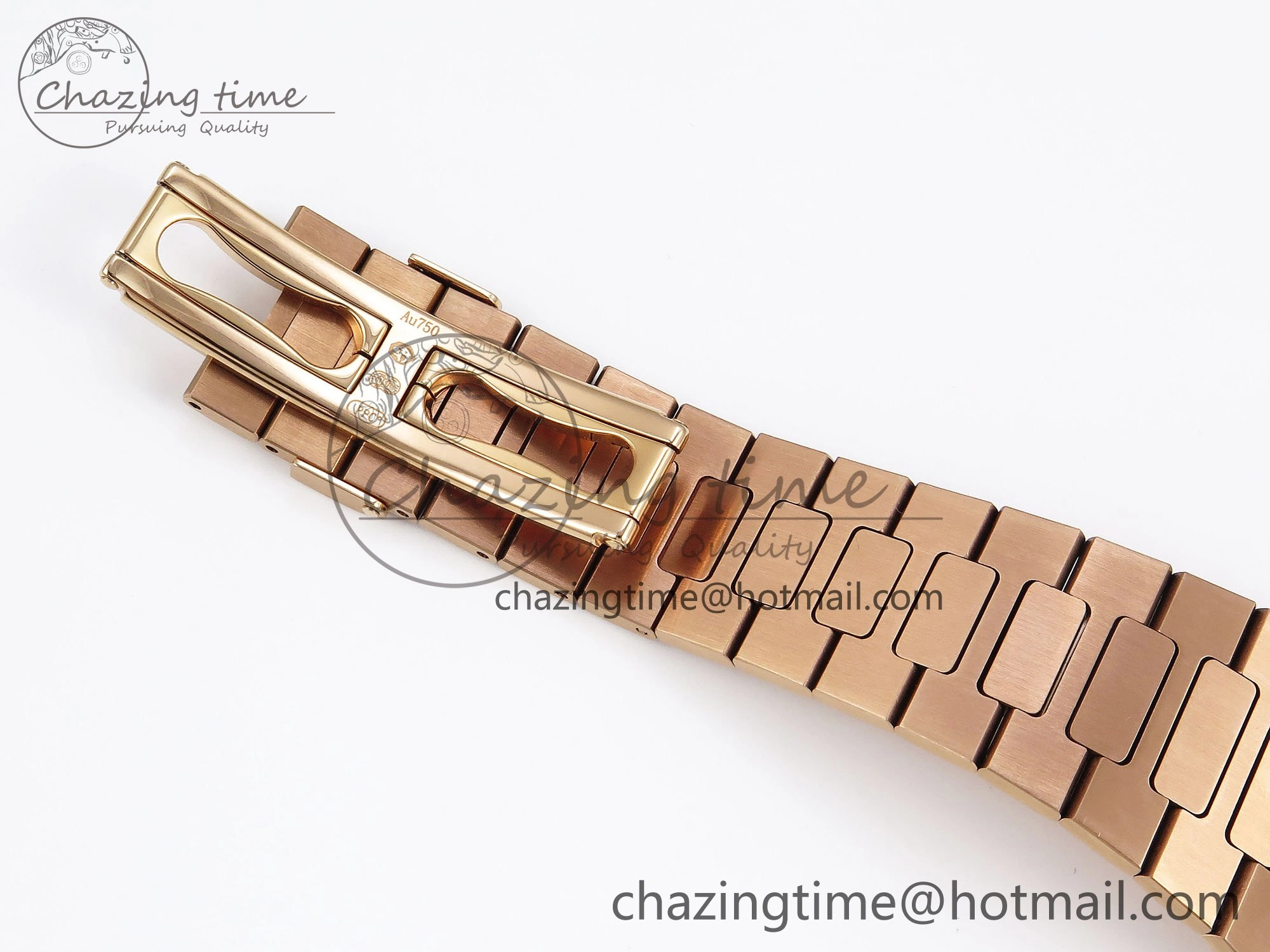Nautilus 5712 RG PPF 1:1 Best Edition Brown Dial on RG Bracelet A240 Super Clone V Minimalist 8761