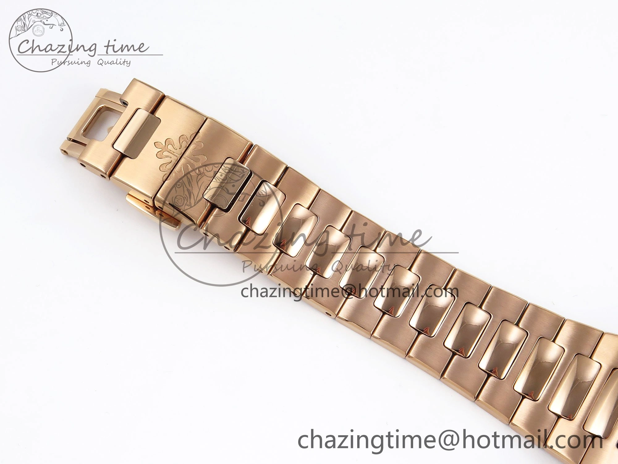 Nautilus 5712 RG PPF 1:1 Best Edition Brown Dial on RG Bracelet A WeatherProof 8762