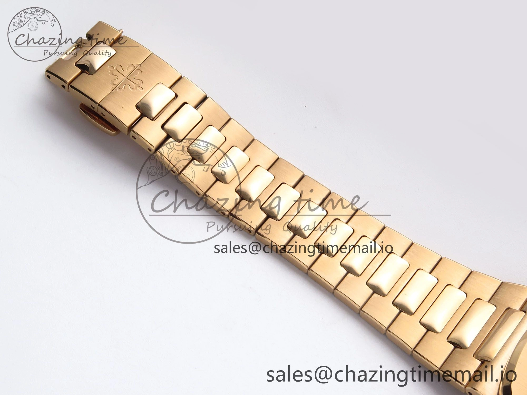 Nautilus 5712 RG PPF 1:1 Best Edition Brown Dial on RG Bracelet PPF240 Super Clone V4+ Practical 8657