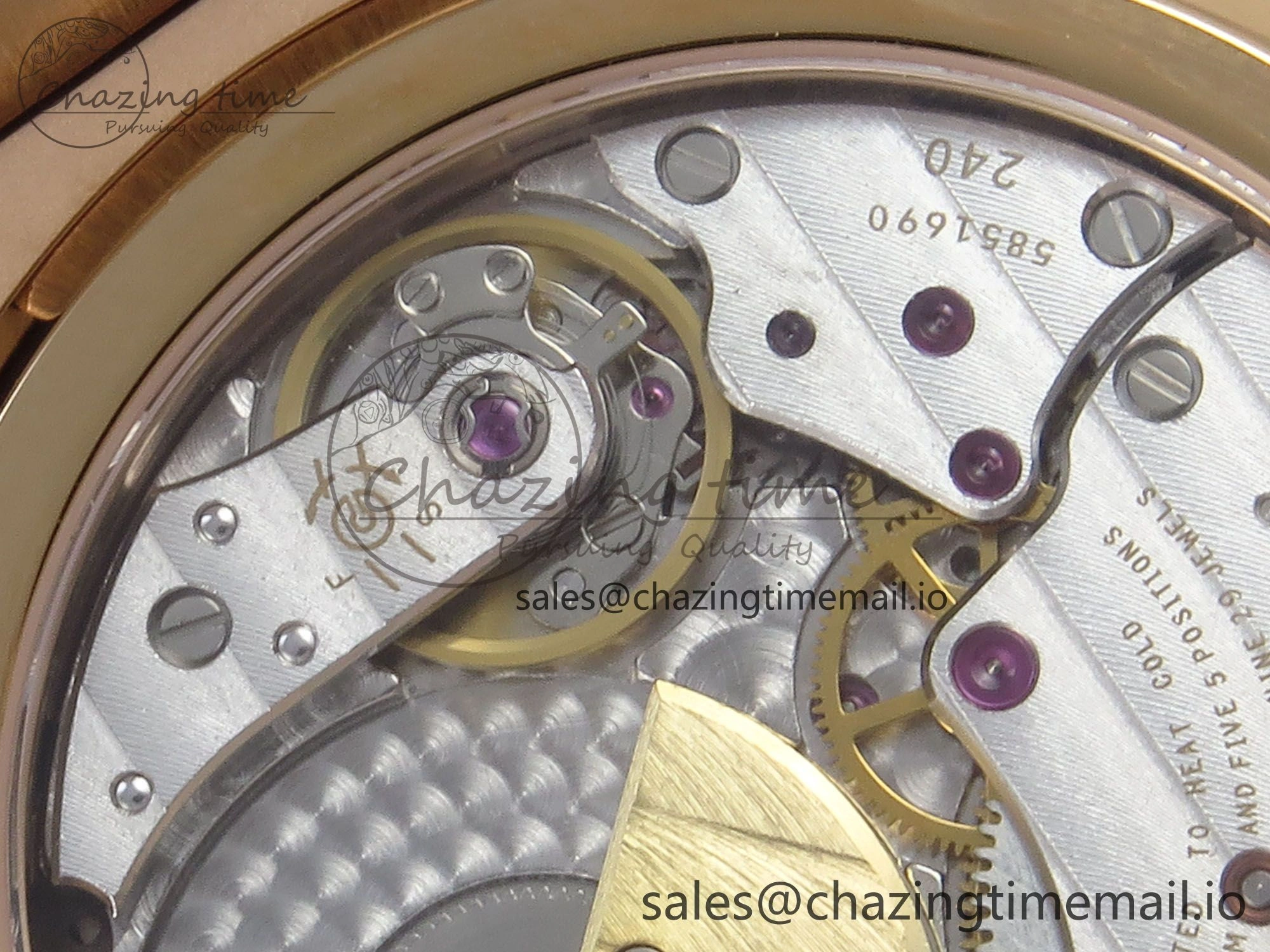 Nautilus 5712 RG PPF 1:1 Best Edition Gray Dial Diamonds Bezel on Brown Leather Strap A240 Super Clone V BestValue 8675
