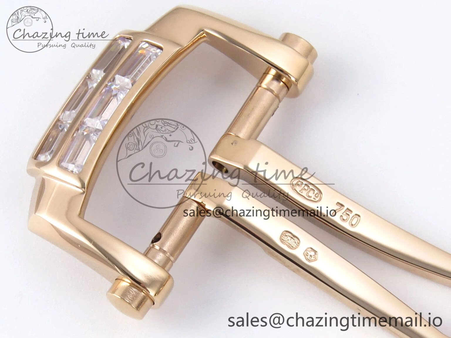 Nautilus 5712 RG PPF 1:1 Best Edition Gray Dial Diamonds Bezel on Brown Leather Strap A240 Super Clone V BestValue 8675