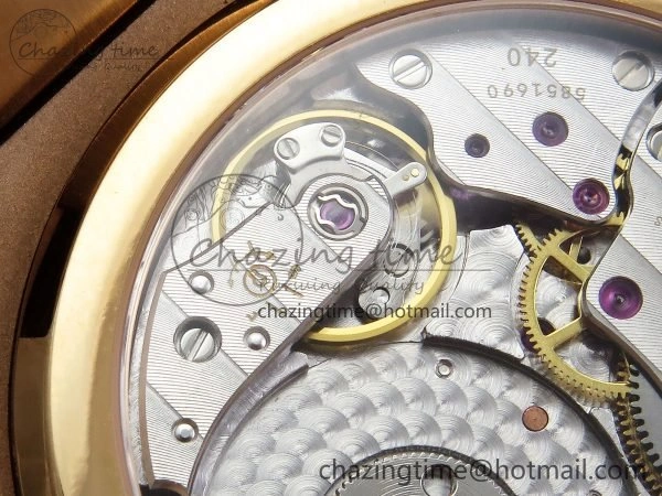 WellDesigned Nautilus 5712 RG PPF 1:1 Best Edition Gray Dial on Brown Leather Strap A240 Super Clone V 8743