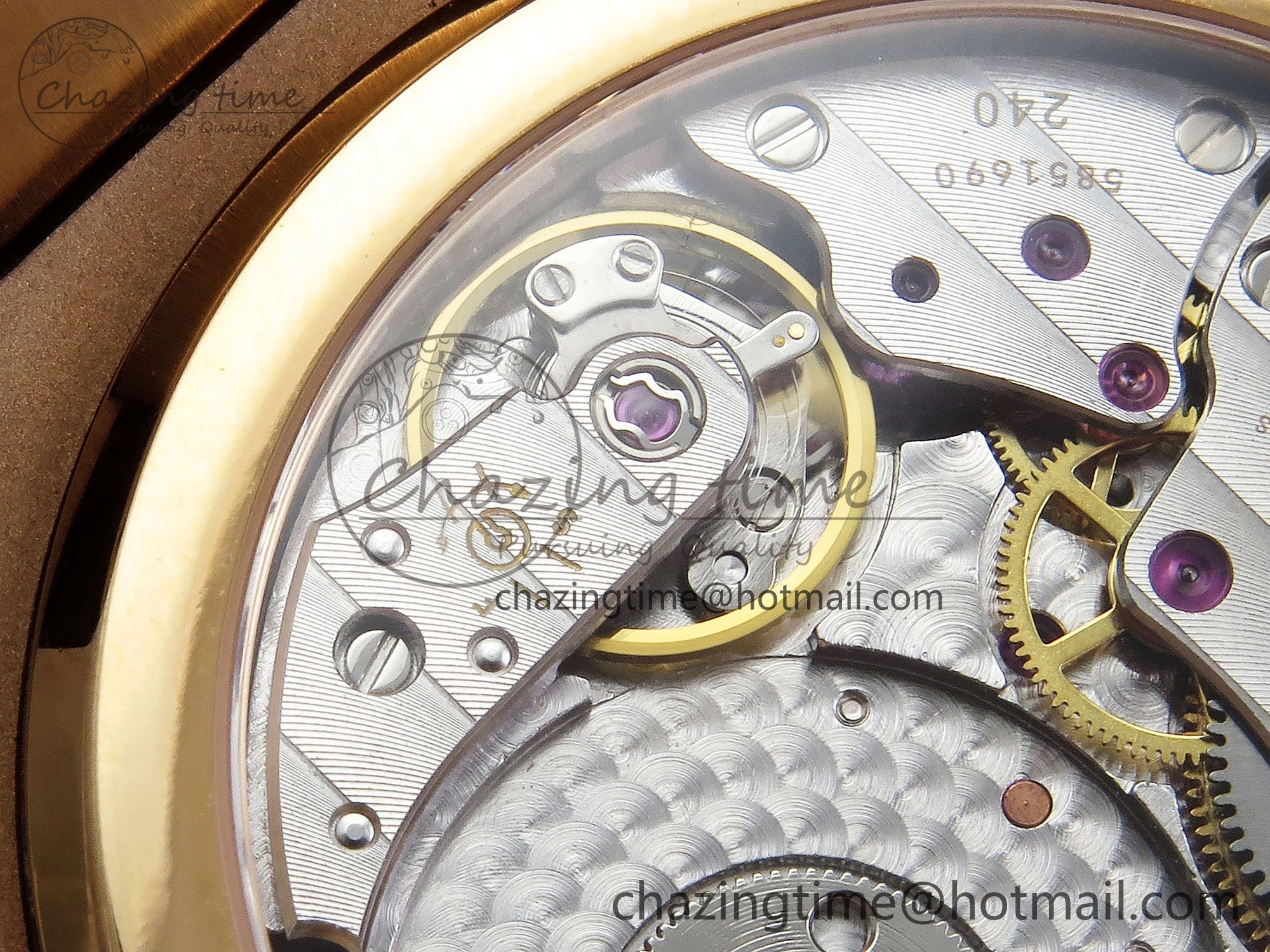 WellDesigned Nautilus 5712 RG PPF 1:1 Best Edition Gray Dial on Brown Leather Strap A240 Super Clone V 8743