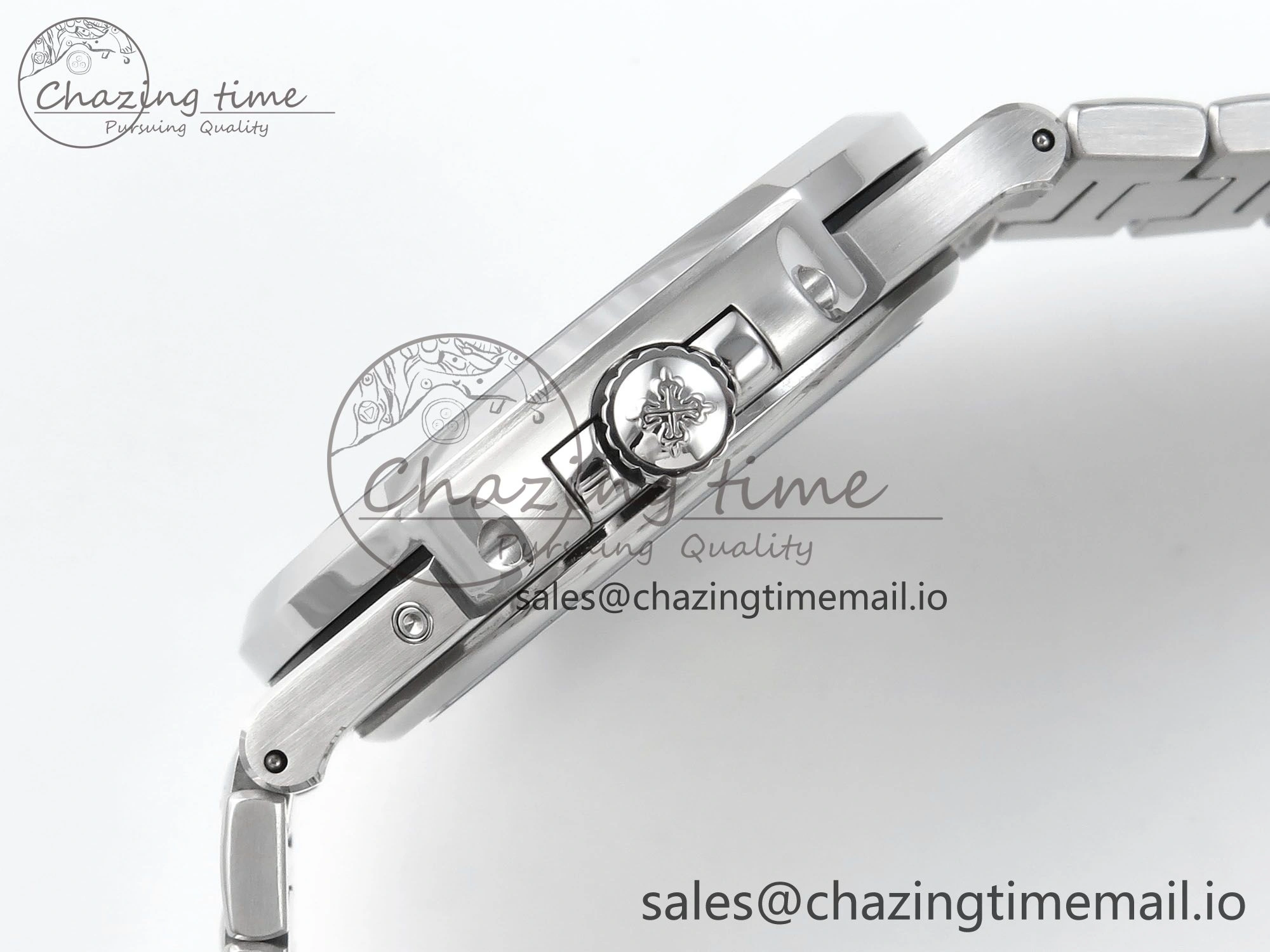 Nautilus 5712 SS OMEF 1:1 Best Edition Blue Dial on SS Bracelet A240 Super Clone Flexible 8677