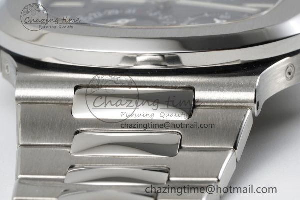 Nautilus 5712 SS PPF 1:1 Best Edition Blue Dial on SS Bracelet A240 Super Clone V Sophisticated 8827