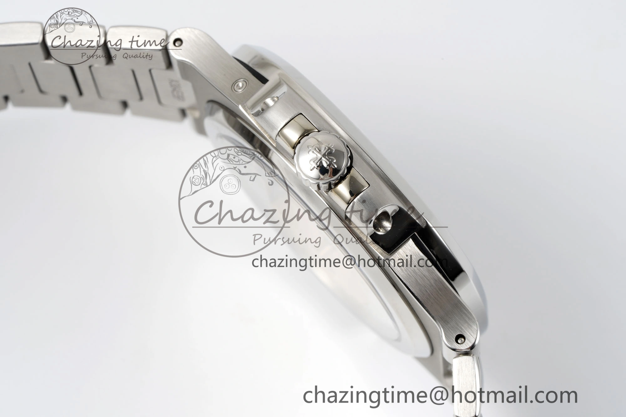 Nautilus 5712 SS PPF 1:1 Best Edition Blue Dial on SS Bracelet A240 Super Clone V Sophisticated 8827
