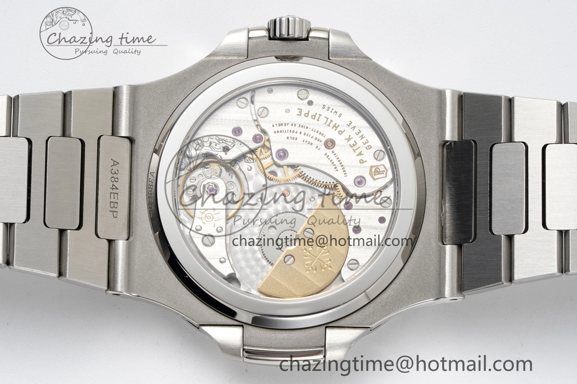 Nautilus 5712 SS PPF 1:1 Best Edition Blue Dial on SS Bracelet A240 Super Clone V Sophisticated 8827