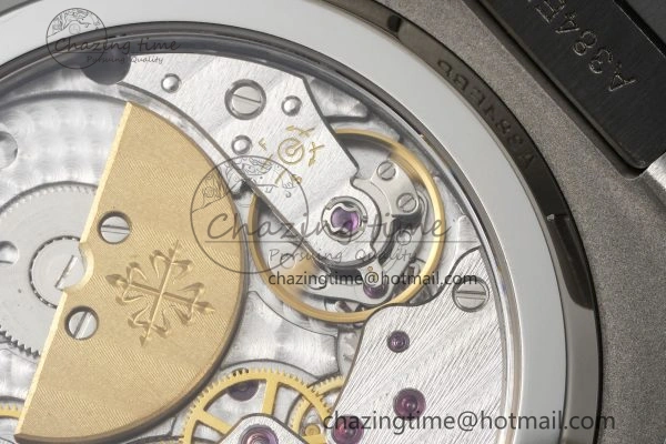 Nautilus 5712 SS PPF 1:1 Best Edition Blue Dial on SS Bracelet A240 Super Clone V Sophisticated 8827