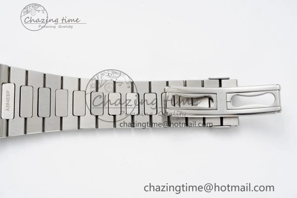 Nautilus 5712 SS PPF 1:1 Best Edition Blue Dial on SS Bracelet A240 Super Clone V Sophisticated 8827