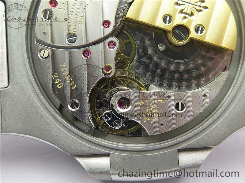 StreetReady Nautilus 5712 SS PPF 1:1 Best Edition Blue Dial on SS Bracelet A 8862