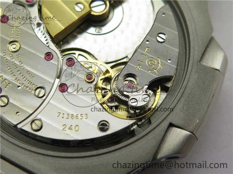 StreetReady Nautilus 5712 SS PPF 1:1 Best Edition Blue Dial on SS Bracelet A 8862