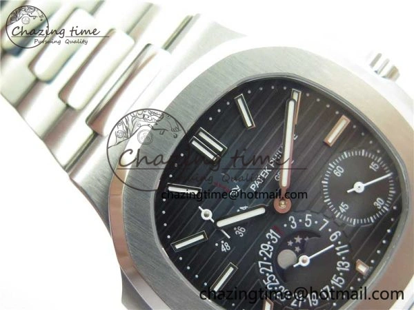 StreetReady Nautilus 5712 SS PPF 1:1 Best Edition Blue Dial on SS Bracelet A 8862