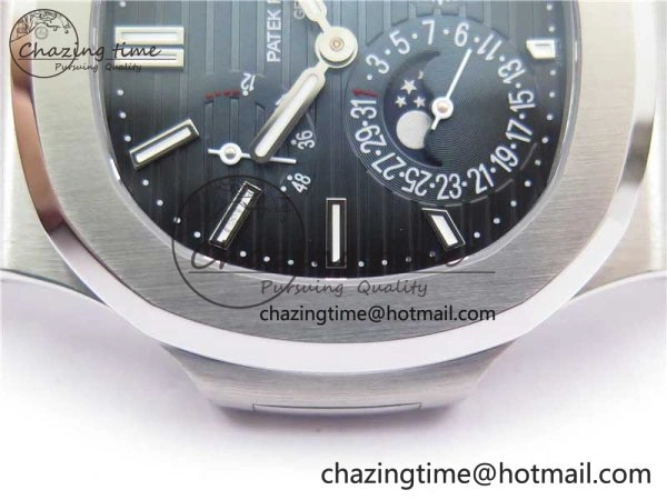 StreetReady Nautilus 5712 SS PPF 1:1 Best Edition Blue Dial on SS Bracelet A 8862