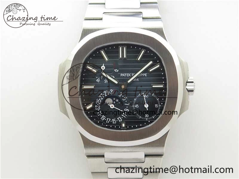StreetReady Nautilus 5712 SS PPF 1:1 Best Edition Blue Dial on SS Bracelet A 8862