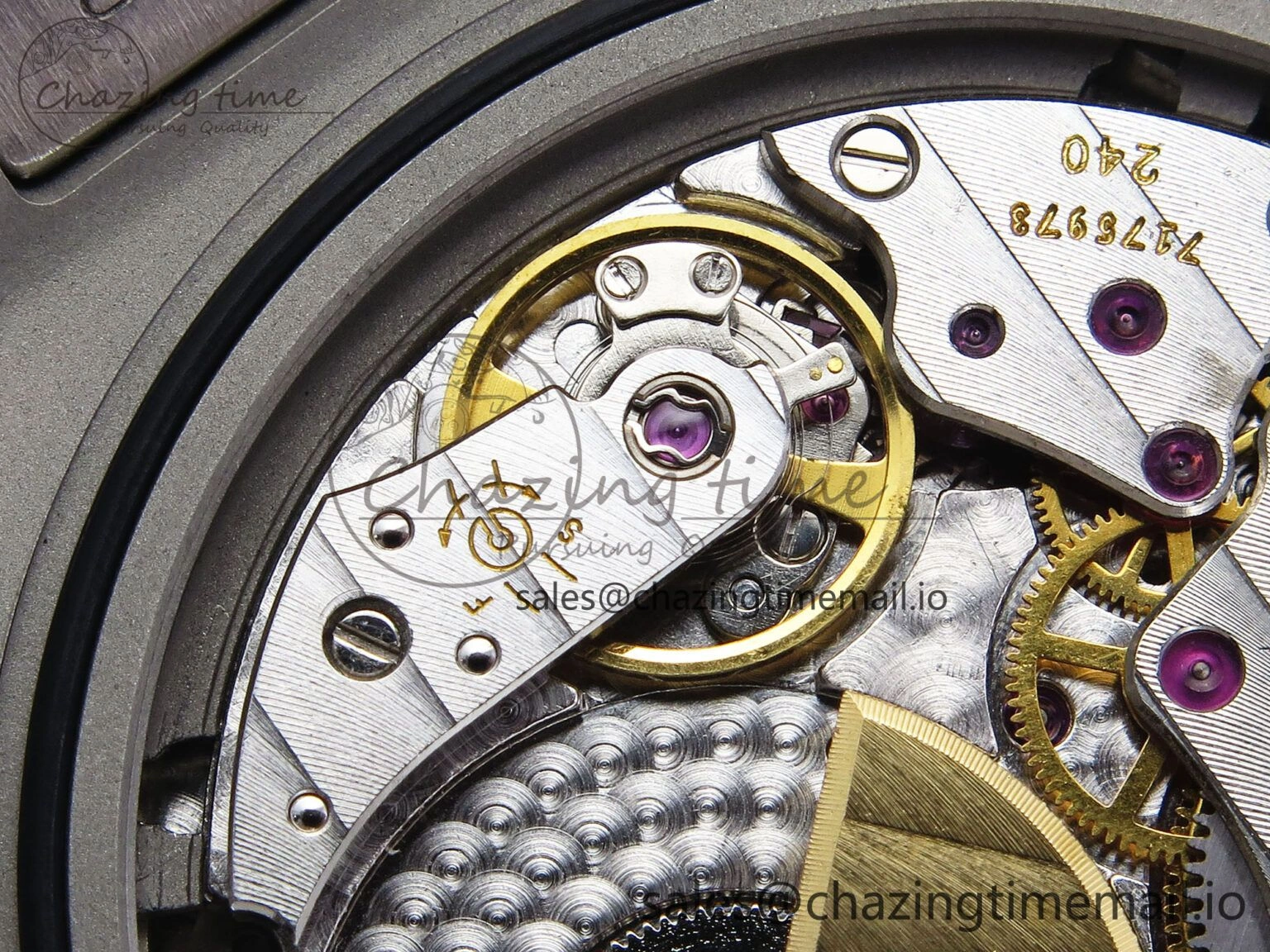 Effortless Nautilus 5712 SS PPF 1:1 Best Edition Blue Dial on SS Bracelet PPF240 Super Clone V4+ 8654
