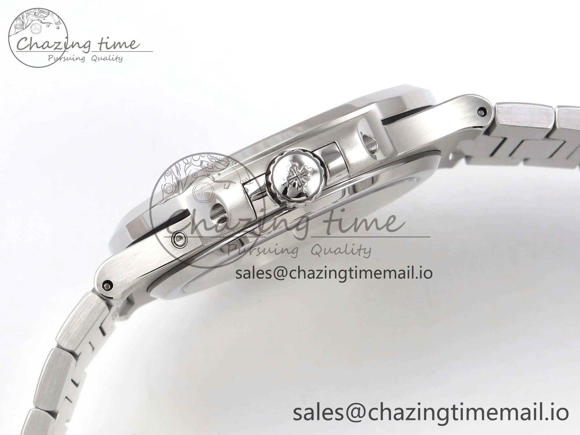 Effortless Nautilus 5712 SS PPF 1:1 Best Edition Blue Dial on SS Bracelet PPF240 Super Clone V4+ 8654