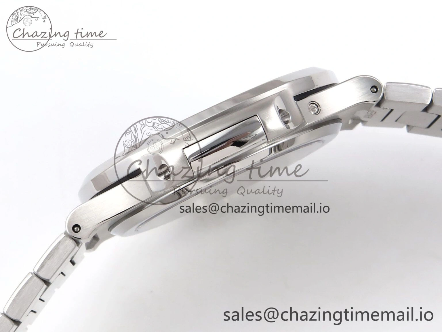 Effortless Nautilus 5712 SS PPF 1:1 Best Edition Blue Dial on SS Bracelet PPF240 Super Clone V4+ 8654