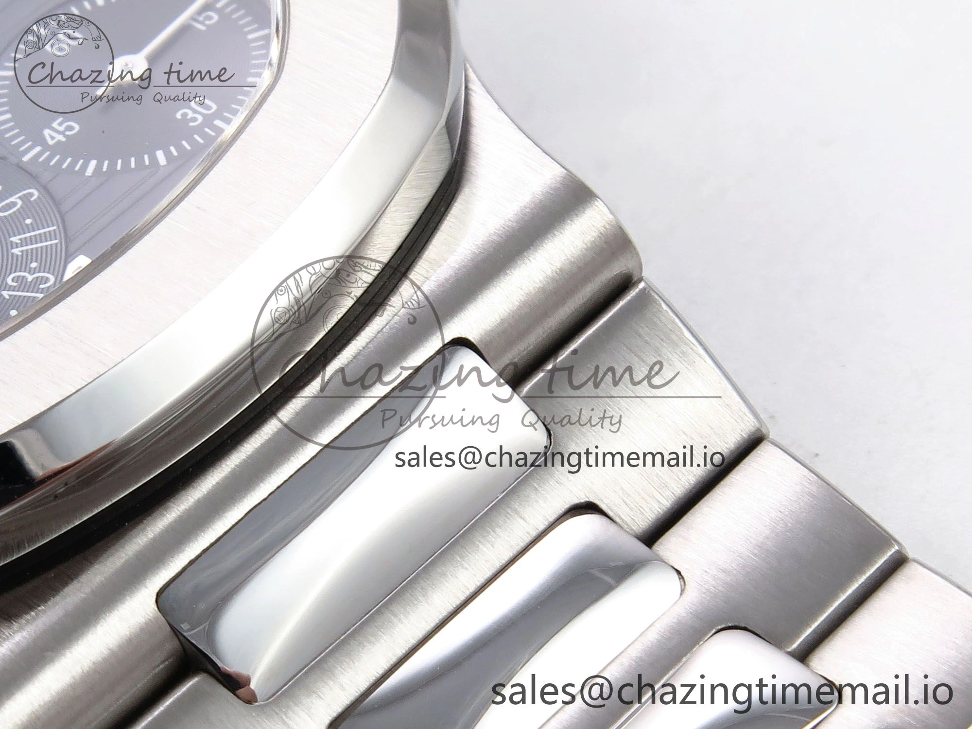 Effortless Nautilus 5712 SS PPF 1:1 Best Edition Blue Dial on SS Bracelet PPF240 Super Clone V4+ 8654