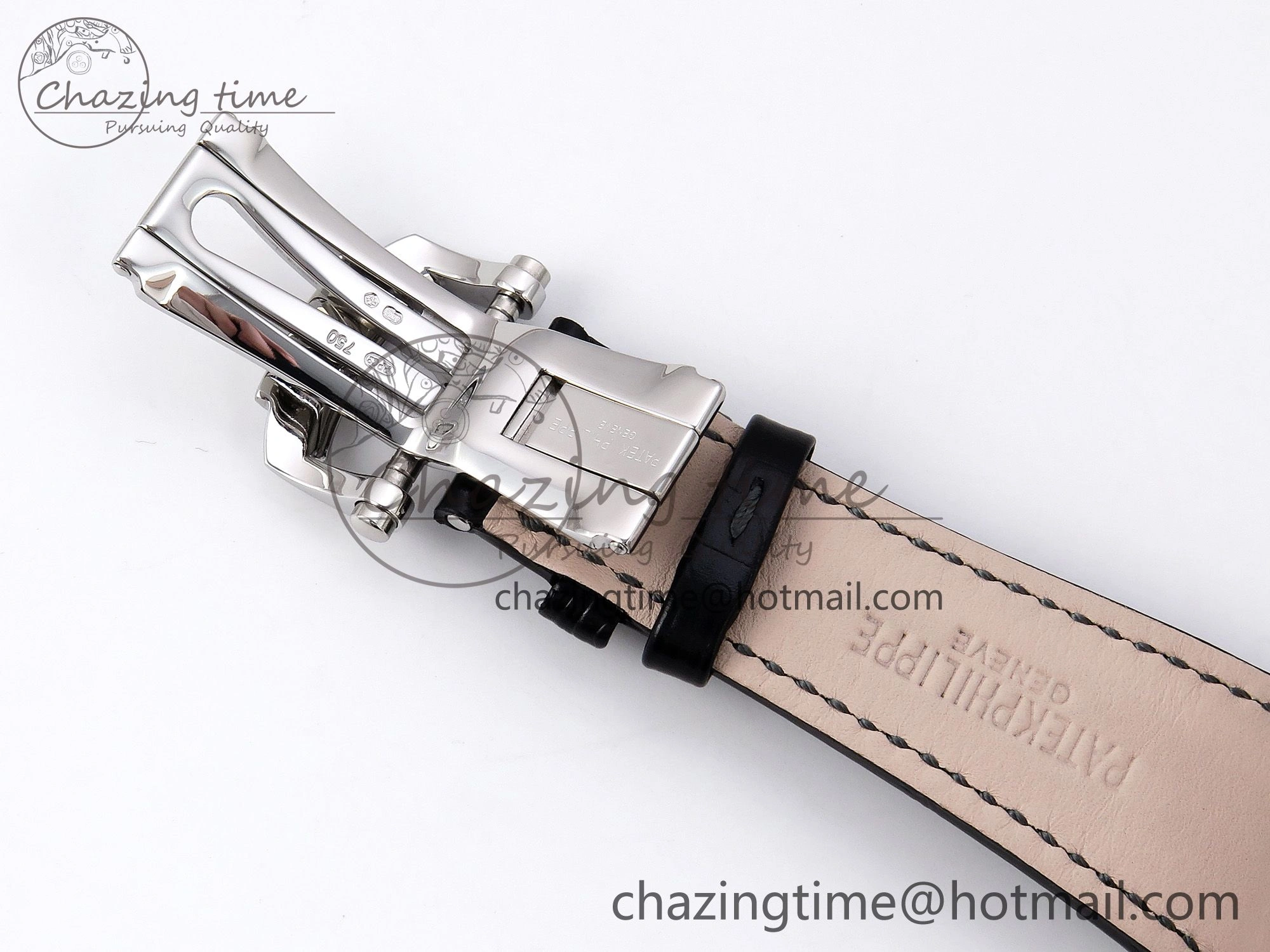 SmartChoice Nautilus 5712 SS PPF 1:1 Best Edition Gray Dial on Black Leather Strap A240 Super Clone V 8722