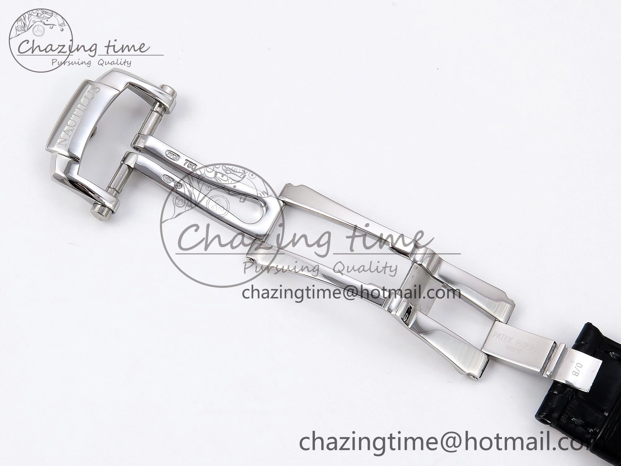 SmartChoice Nautilus 5712 SS PPF 1:1 Best Edition Gray Dial on Black Leather Strap A240 Super Clone V 8722