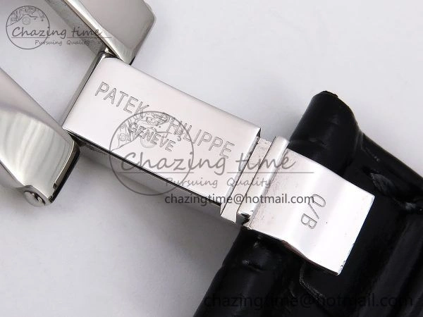SmartChoice Nautilus 5712 SS PPF 1:1 Best Edition Gray Dial on Black Leather Strap A240 Super Clone V 8722