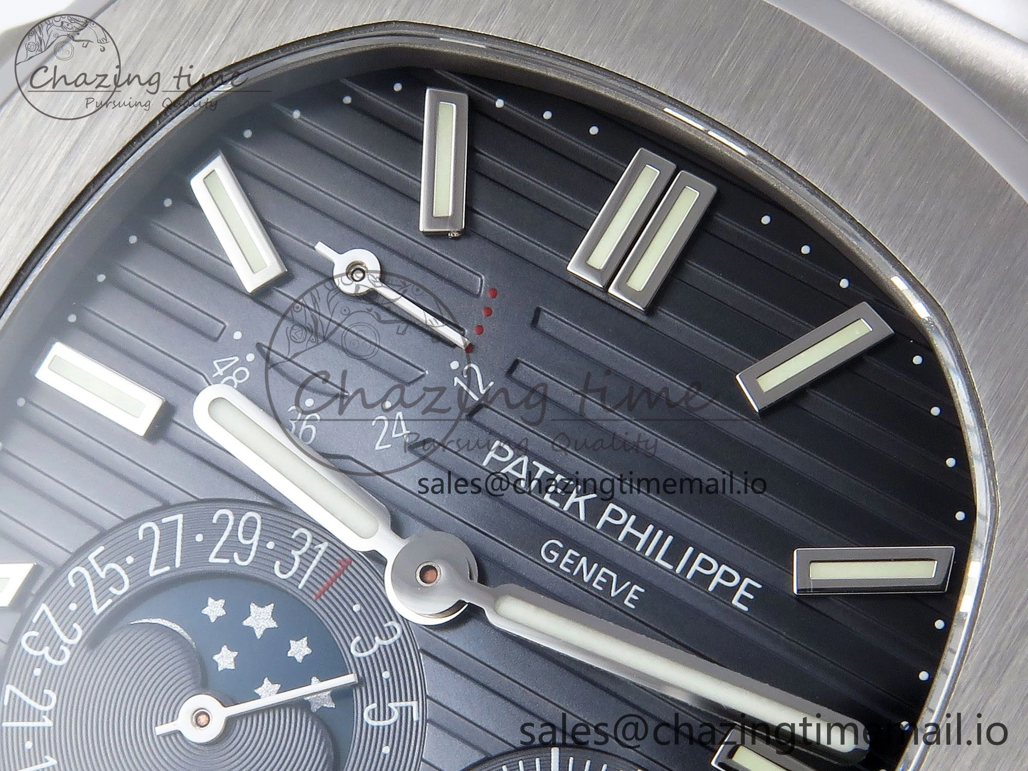Nautilus 5712 Tiffany PPF 1:1 Best Edition Blue Dial on SS Bracelet A240 Super Clone V TimelessDesign 8716