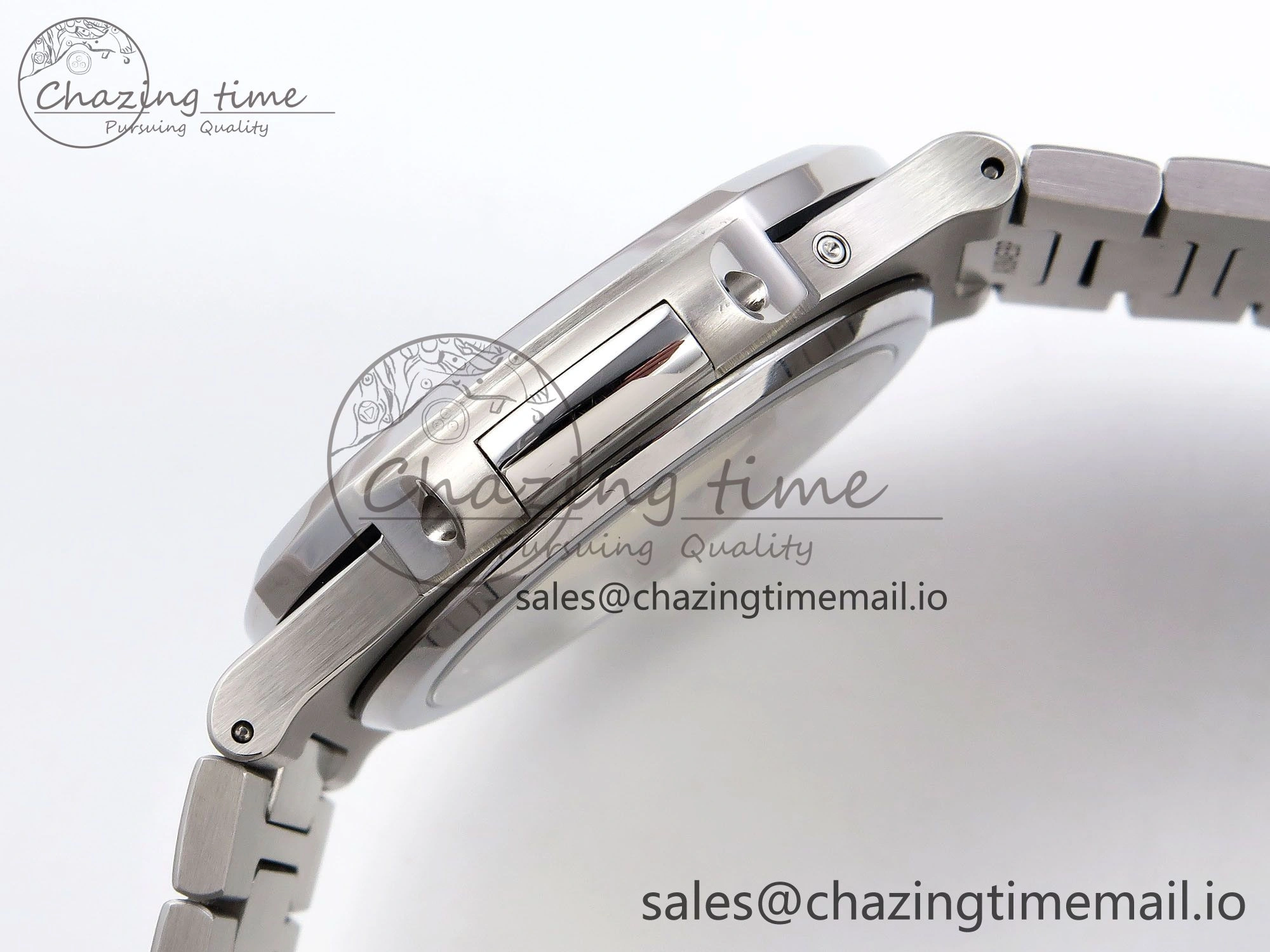 Nautilus 5712 Tiffany PPF 1:1 Best Edition Blue Dial on SS Bracelet A240 Super Clone V TimelessDesign 8716