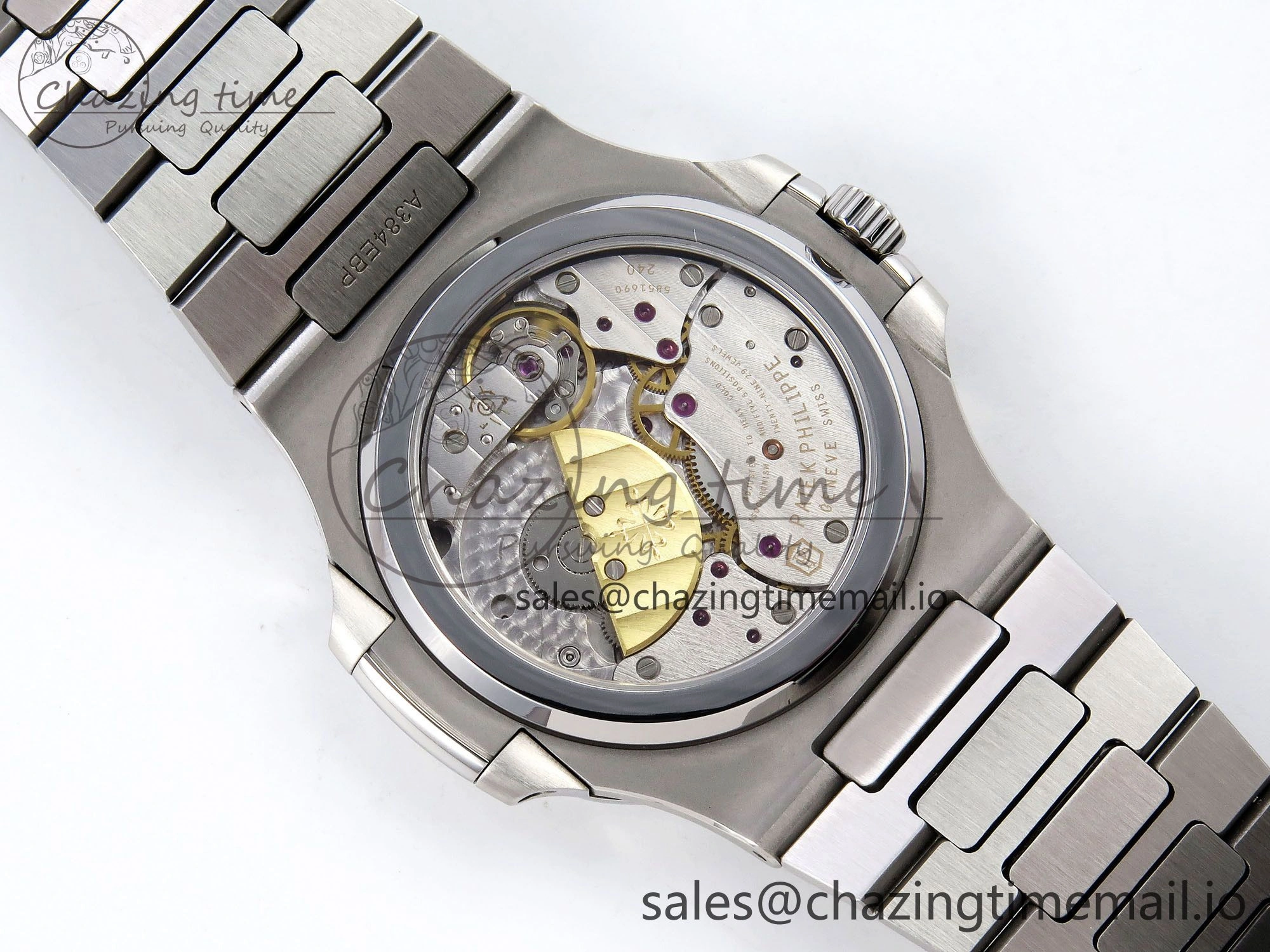 Nautilus 5712 Tiffany PPF 1:1 Best Edition Blue Dial on SS Bracelet A240 Super Clone V TimelessDesign 8716