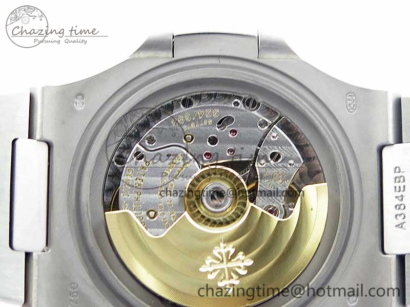 MoistureWicking Nautilus 5719 1G PPF 1:1 Best Edition Full Diamonds Dial and Bracelet 324CS (Free box) 8953