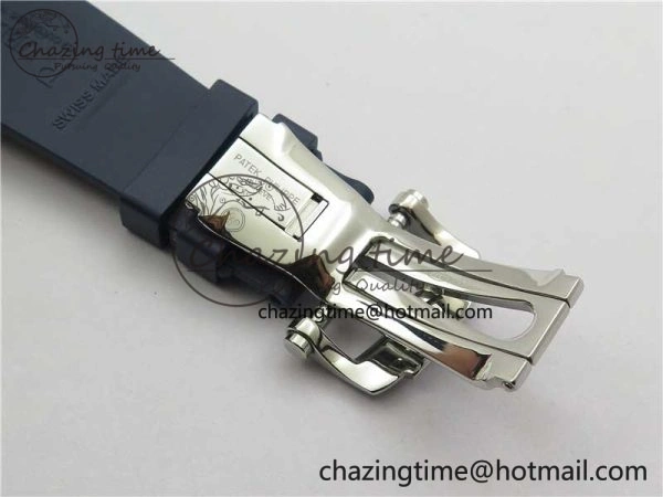 Nautilus 5726 Complicated SS GRF 1:1 Best Edition Blue Textured Dial on Blue Rubber Strap A324 V Affordable 8869