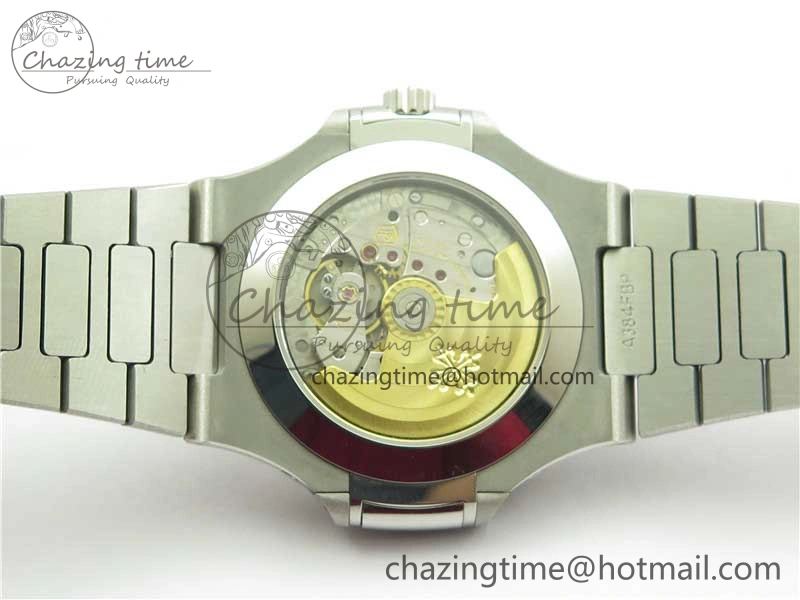 Nautilus 5726 Complicated SS GRF 1:1 Best Edition White Textured Dial on SS Bracelet A324 V Breathable 8875