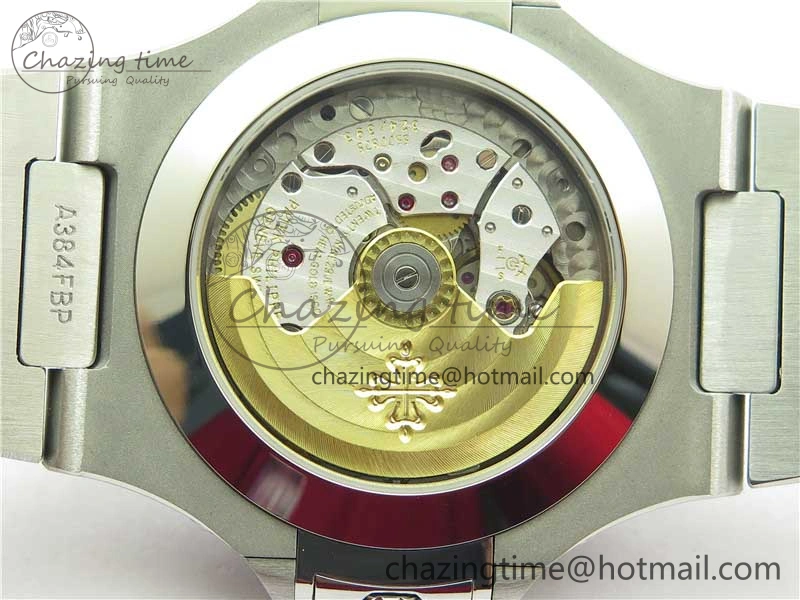 Nautilus 5726 Complicated SS GRF 1:1 Best Edition White Textured Dial on SS Bracelet A324 V Breathable 8875