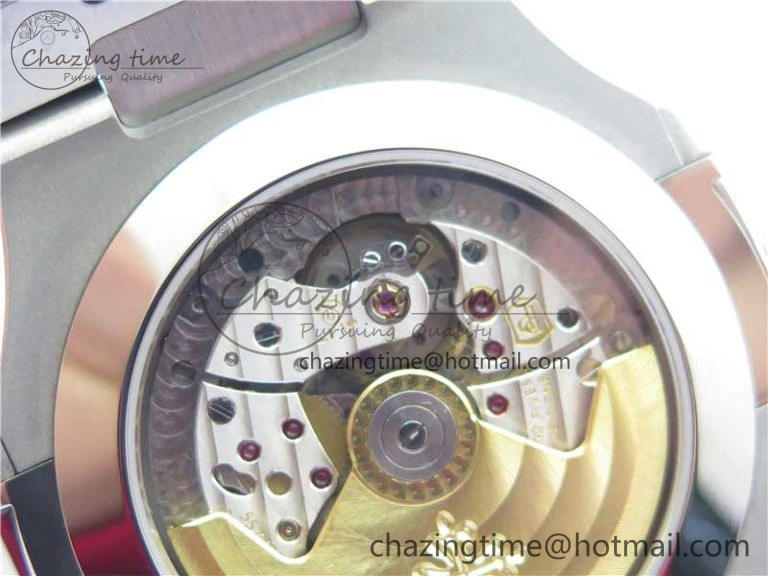 Nautilus 5726 Complicated SS GRF 1:1 Best Edition White Textured Dial on SS Bracelet A324 V Breathable 8875