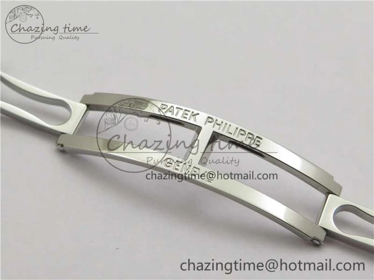 Nautilus 5726 Complicated SS GRF 1:1 Best Edition White Textured Dial on SS Bracelet A324 V Breathable 8875